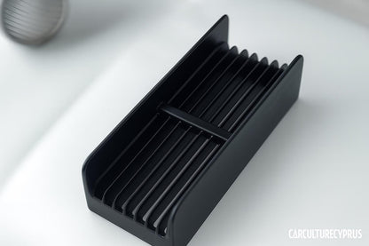 Toyota Celica TA22 Center Air Vent: 70s Classic Interior Restoration black