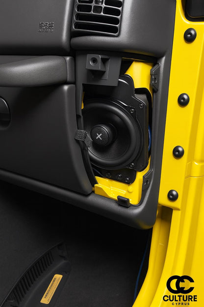 Jeep TJ 5.25” In-Dash Speaker Pods — Left & Right