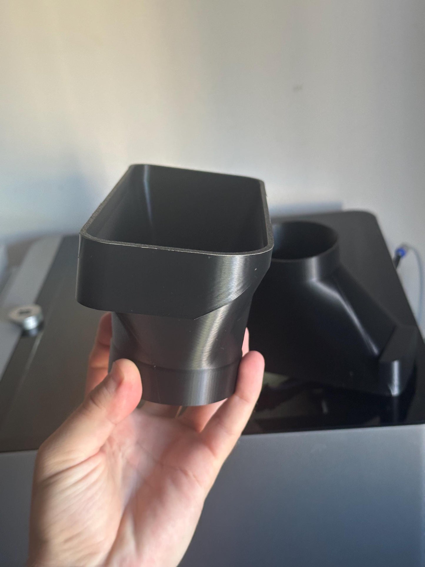 BMW E36 Fog Light Brake Duct: 3D Printed 70mm Outlet (L+R Set)