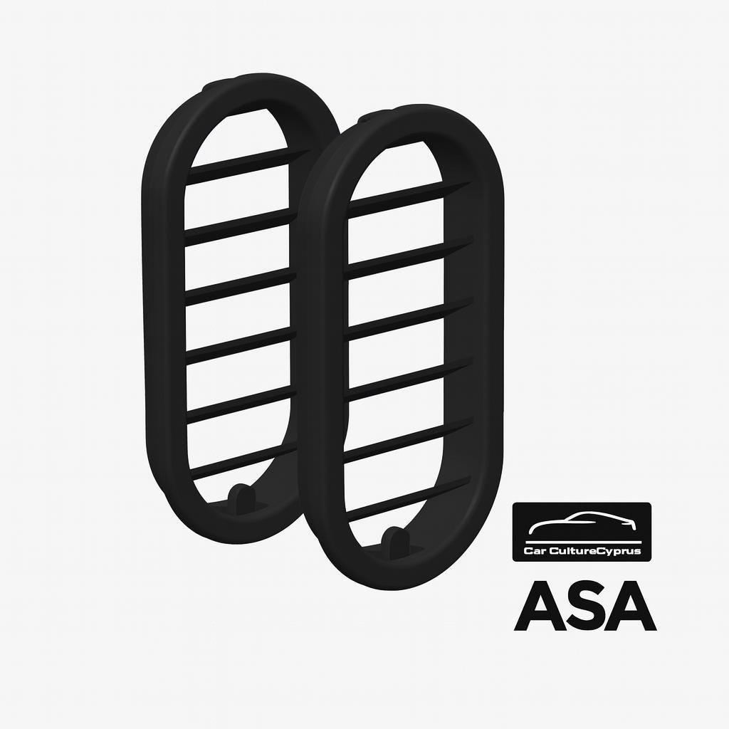 Porsche 944 Sill Vent Set of 2 | Door Jamb Air Covers black