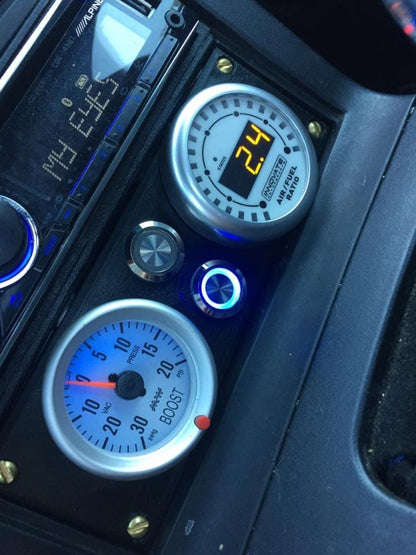Mazda Miata NB Gauge Panel — Aftermarket Gauge Mount (1999–2005)