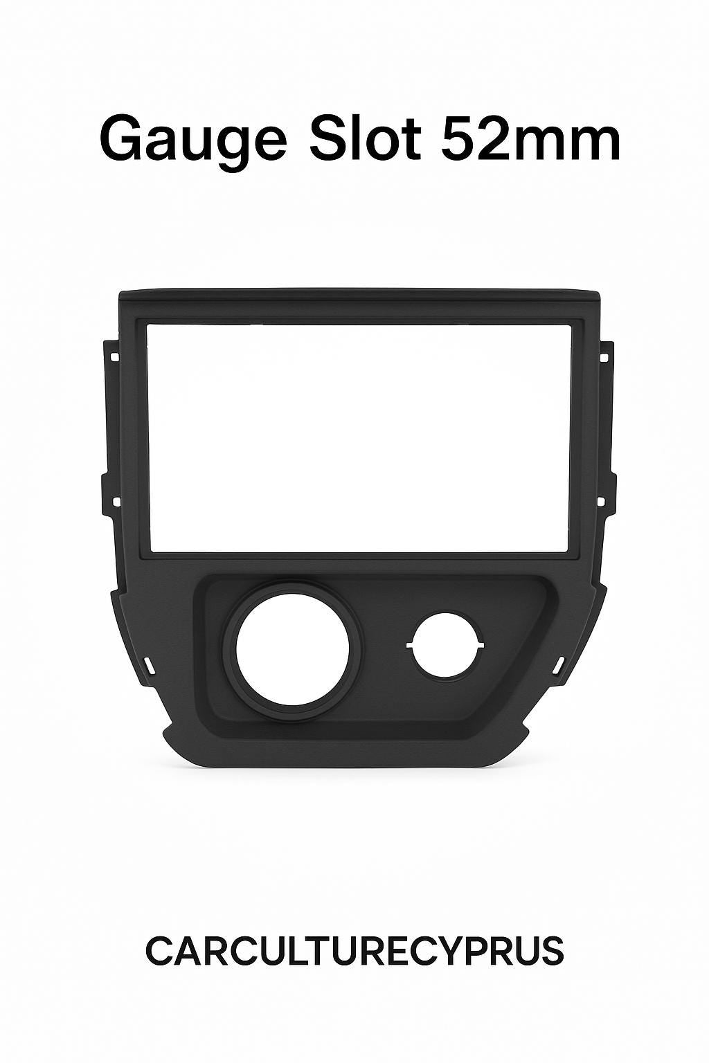 Honda Civic EG 92–95 Jdm Gathers Double DIN Panel – Black