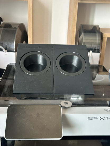 VW T6 Dashboard Cup Holder Set: Custom Fit, Spill-Proof black