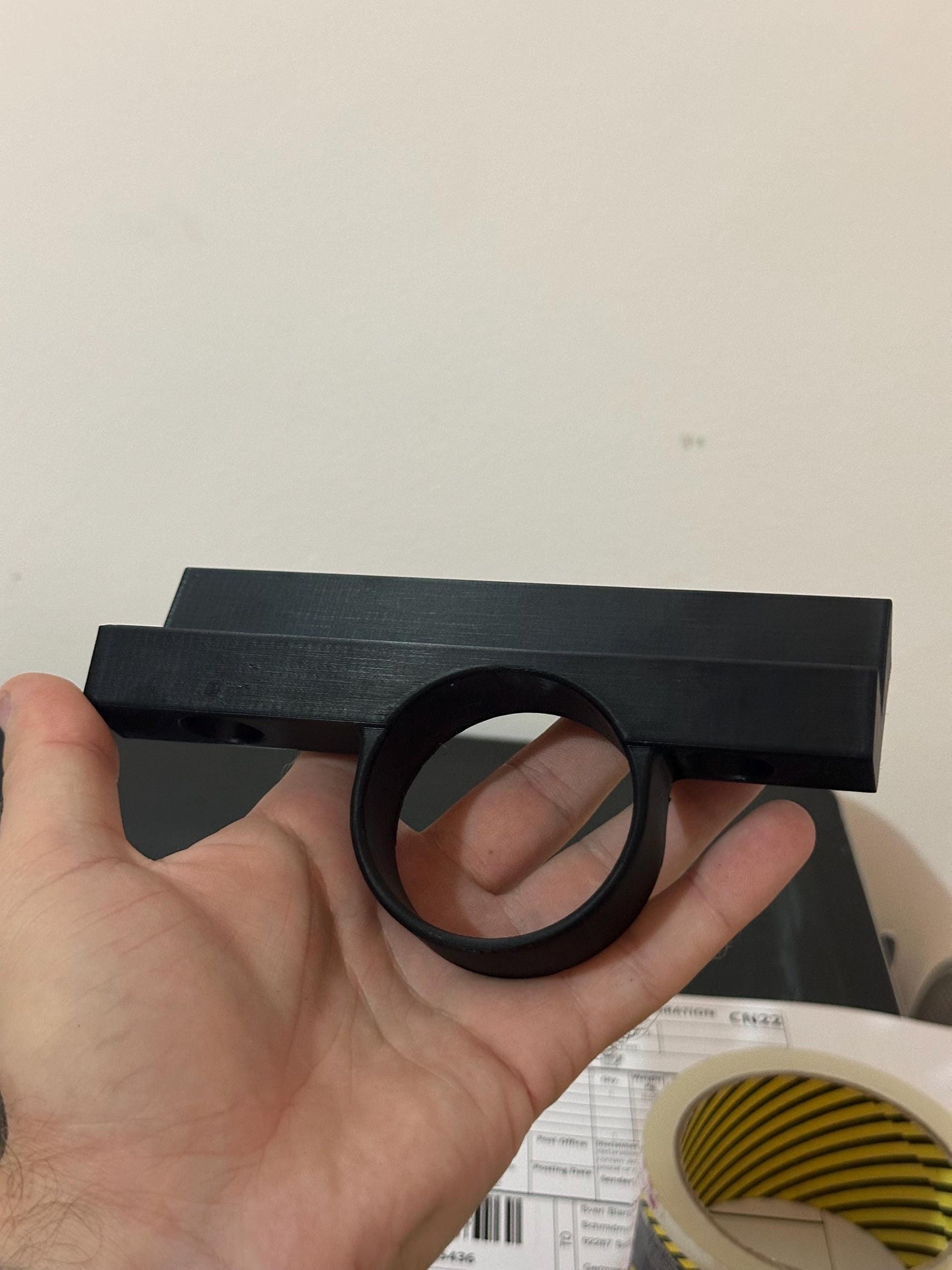 Volvo 240 Dashboard Gauge Adapter — Fits 52 mm (2-1/16") Gauges — Early Style Dash
