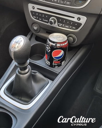 Renault Megane 3 Cup Holder Insert | 2 Versions: Standard Tight-Fit + Large XL Mugs | 2008–2016