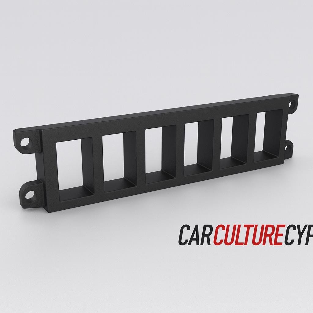 Mitsubishi Pajero / Montero / Shogun Gen 3 Rocker Switch Panel — NM & NP Models (5- or 6-slot)