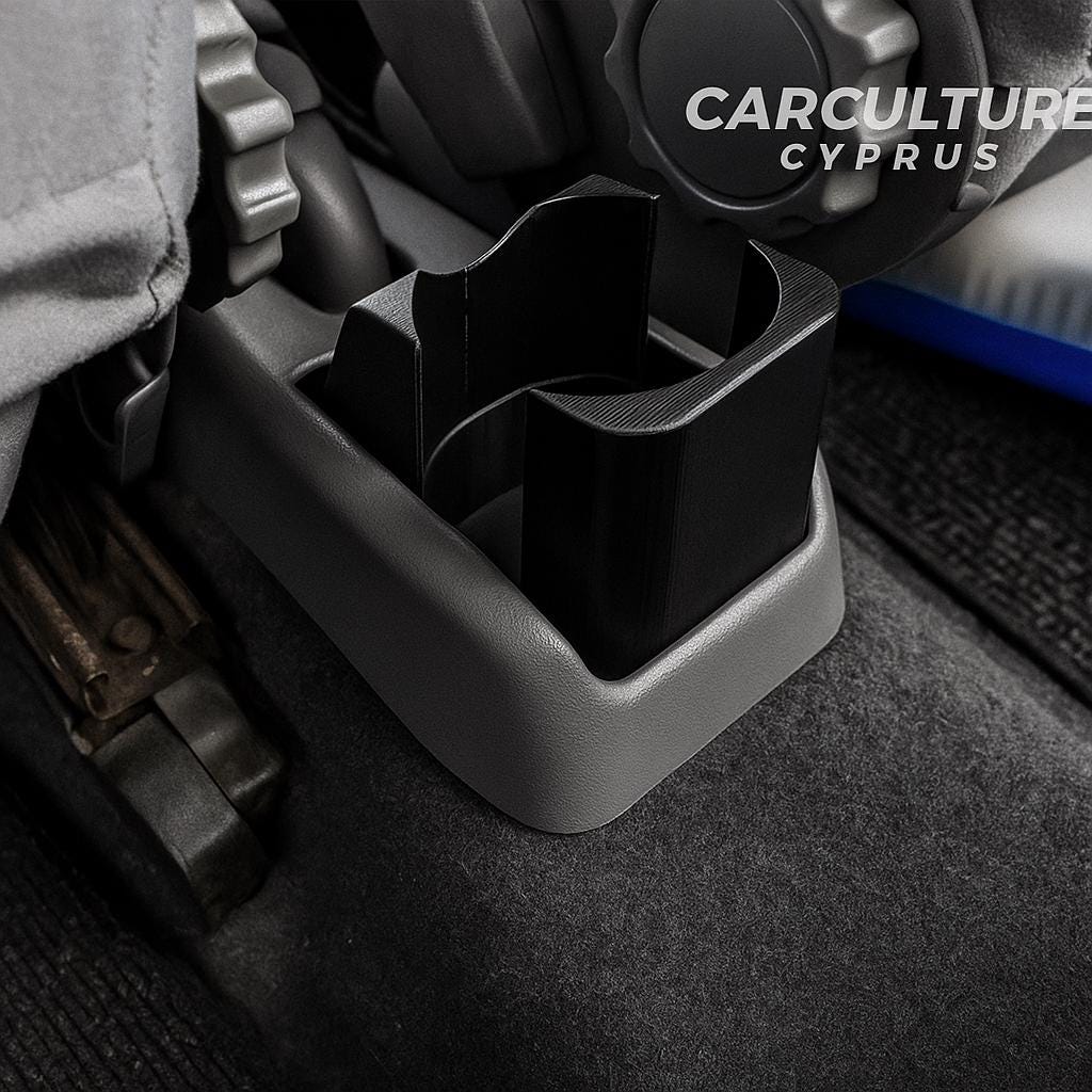 Nissan Micra K11 Mug Holder – (1992-2002) Handbrake Hatch Insert