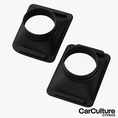 Toyota Supra MK3 Air Duct Conversion Set (2) | Foglight intake | black