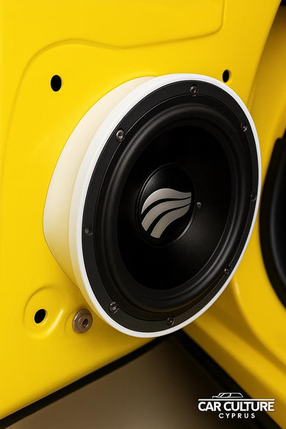 MR2 MK2 Door Speaker Adapters – 165mm, OEM-Style Mount, L/R Pair