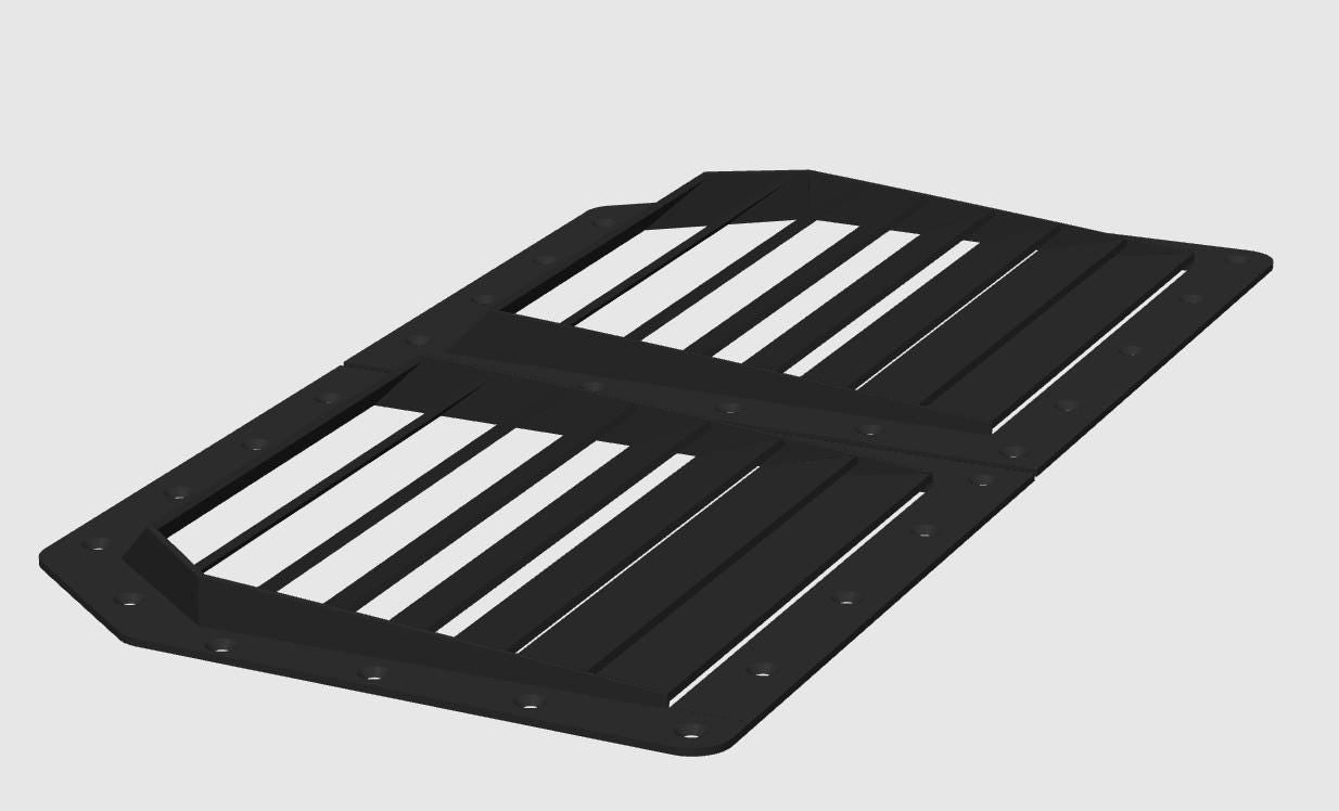 Universal Hood Vents — Optimized Airflow (Originally Designed for Nissan 350Z)