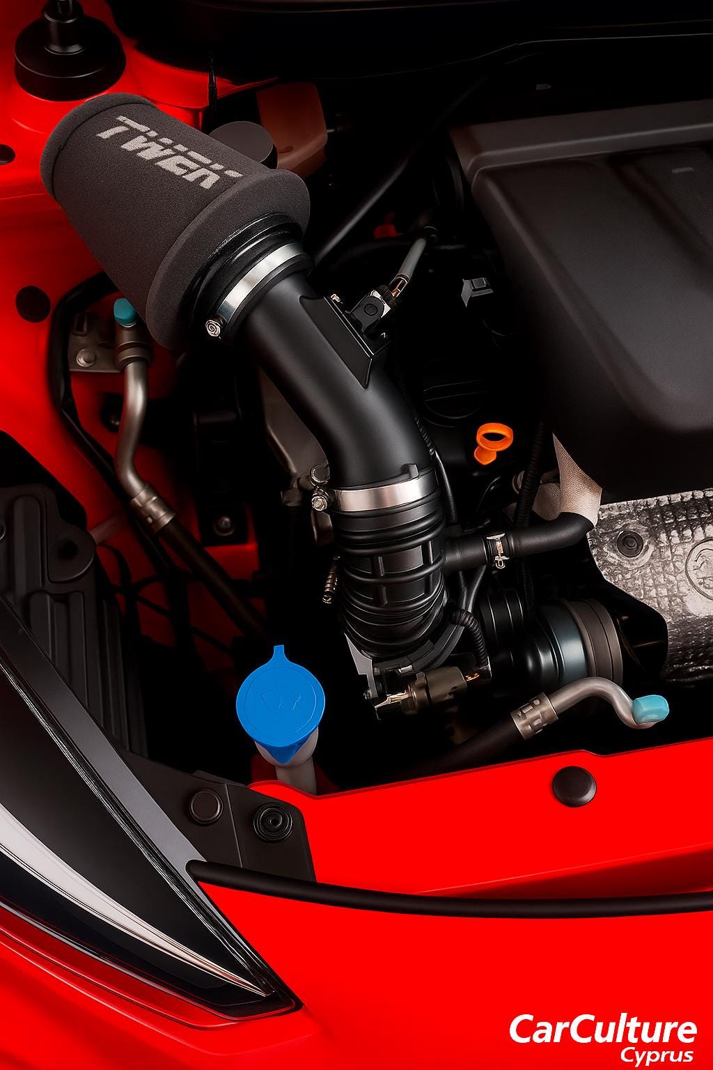 Suzuki Swift Sport ZC33S 1.4T Short Air Intake | K14C Non-Hybrid black