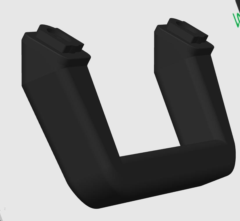Mitsubishi Pajero / Montero / Shogun — 3rd Gen A-Pillar Grab Handle (OEM Style)