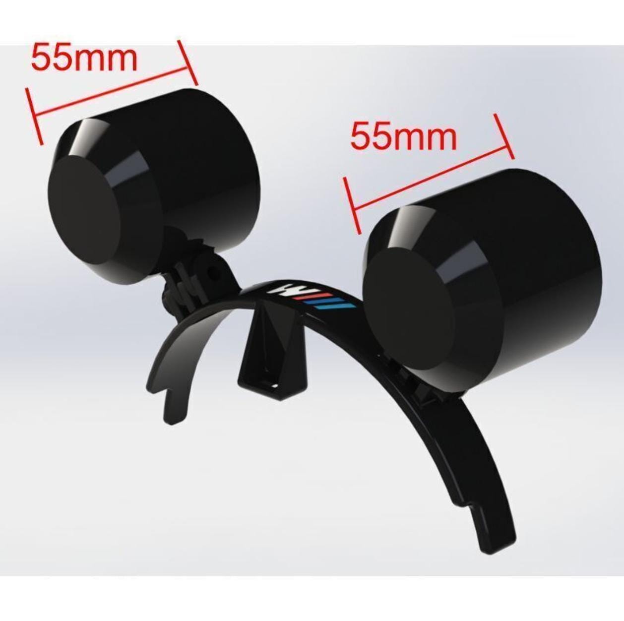 BMW E36 Gauge Pod: 52mm & 62mm, Perrin Style