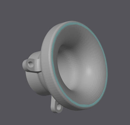 BMW E30 Intake Duct: High Beam Delete, Track/Drift Mod Black