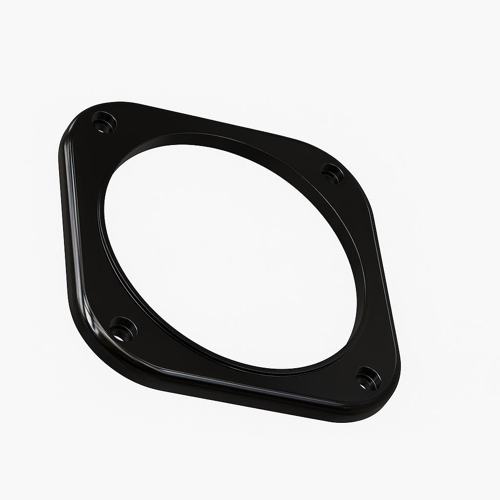 Porsche 911 Speaker Trim Set | Front & Rear Surrounds | OEM-Style ASA Replacement black