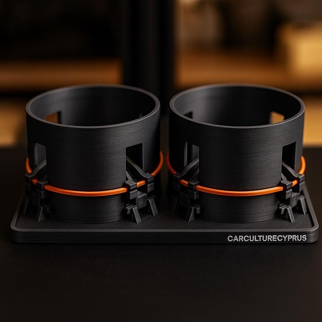 Mercedes E Class W212 Cup Holder – DIY Version black