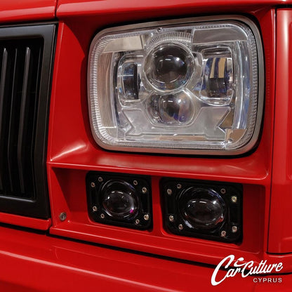 Fog Light Brackets for Jeep Cherokee – Bi-LED Fog Lamp Mount – Direct Fit Replacement