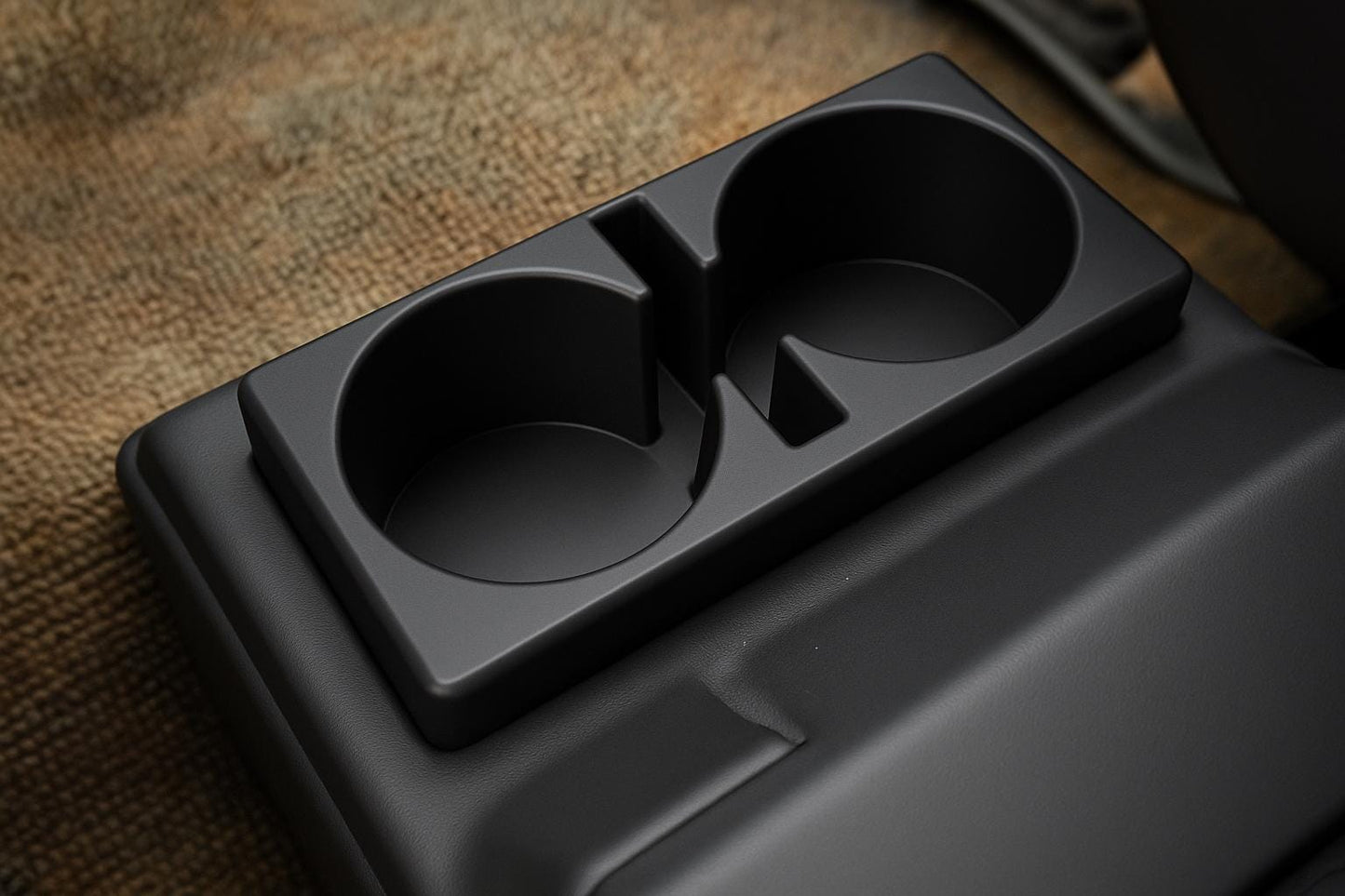 Land Cruiser 60-Series Cup Holder Insert – Dual Cup + Phone Slot