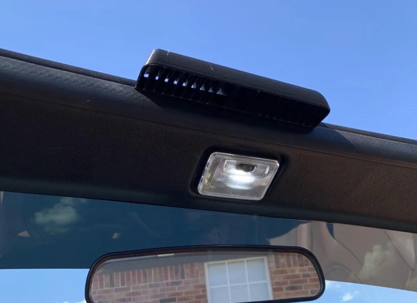 Airscoop for Mazda Miata NA/NB: Interior Cooling Black