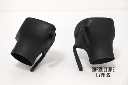 Citroen Saxo brake cooling ducts for fog lights Black