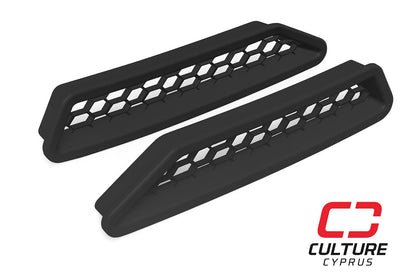 Ford Fiesta ST Line Mk8 Air Intake Mesh Set | Fog Light Duct Insert black