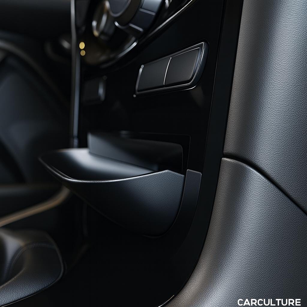 Ford Fiesta ST Cup Holder Inserts – Center Console Cubby Tray (2016–2020)