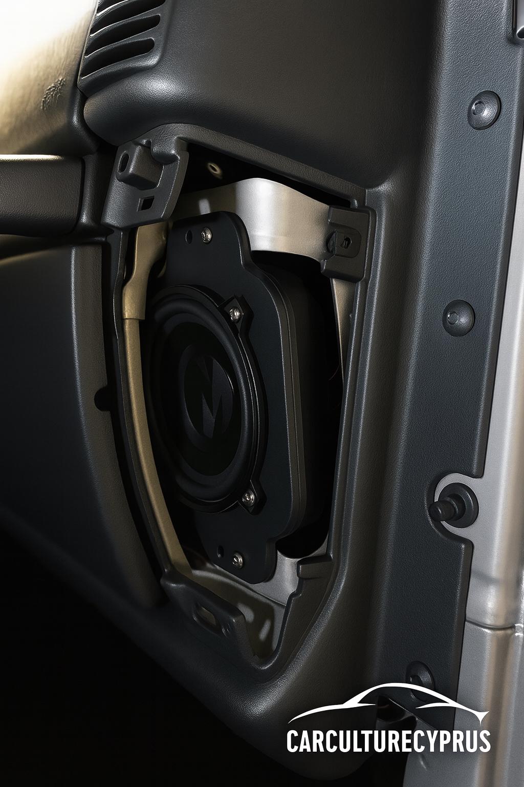 Jeep TJ 5.25” In-Dash Speaker Pods — Left & Right