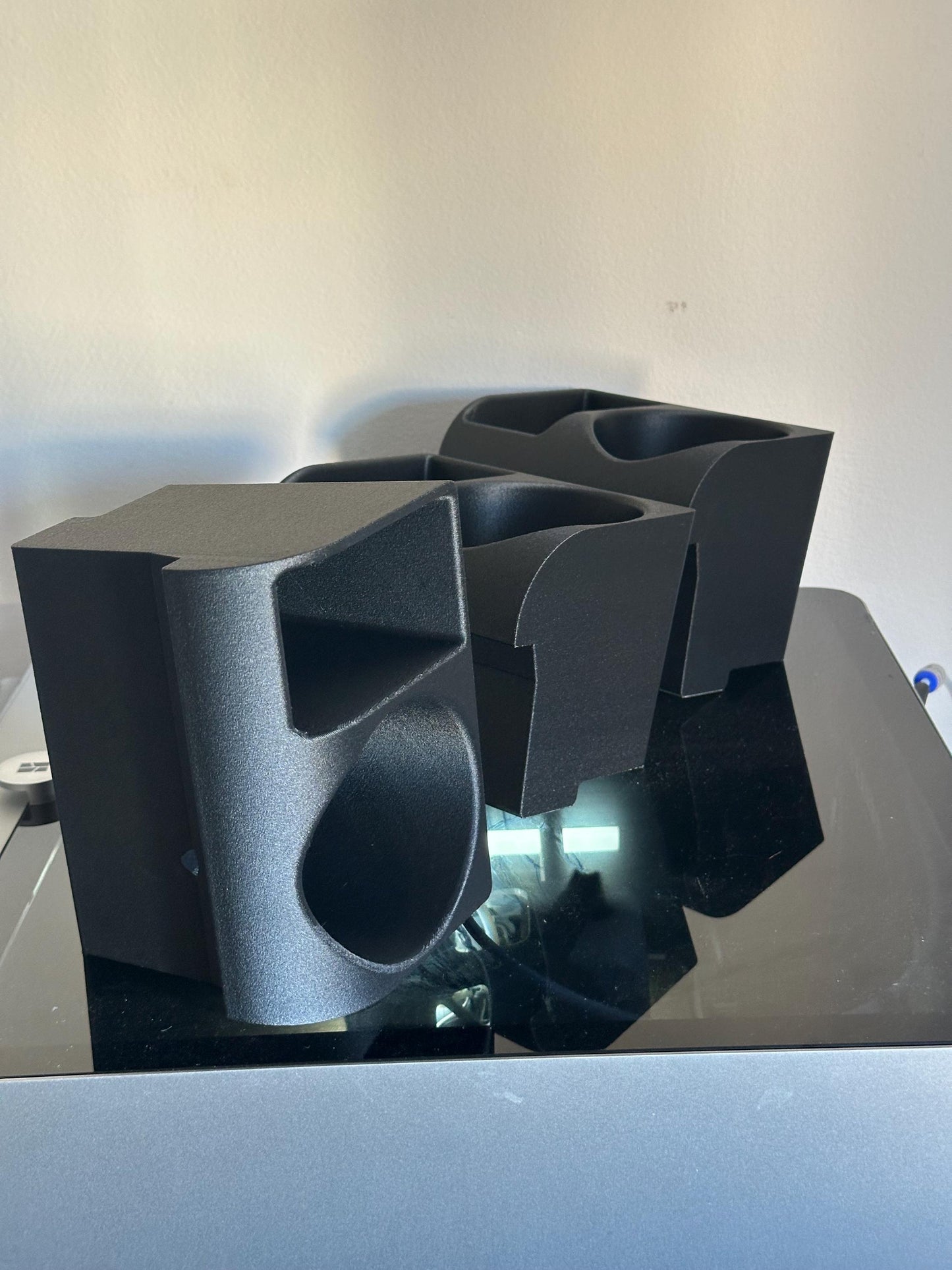 BMW E46 Rear Ashtray Delete – Cup Holder + Storage Insert (1998–2006)