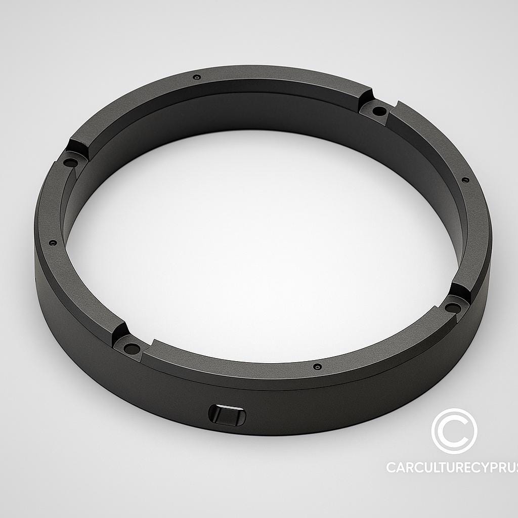 VW Passat B5 Speaker Adapter Rings – Set of 2 (6.5") with Water Protection