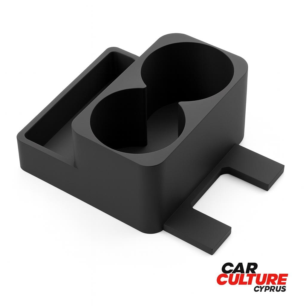Toyota Pickup Cup Holder | Fits Between Bench Seat & Shifter | black