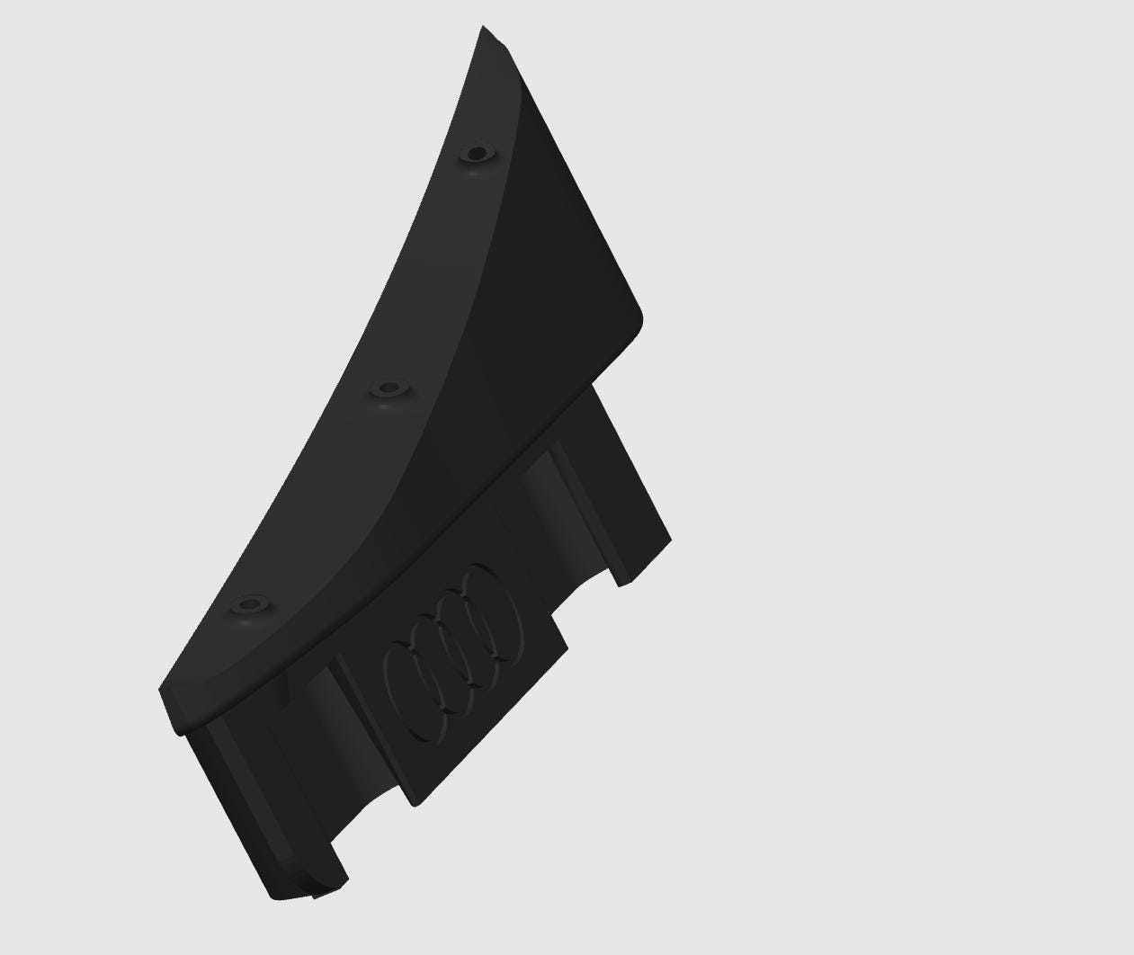 Audi TT MK2 Trunk Shelf Holder — Replacement Mount Clip (Black)