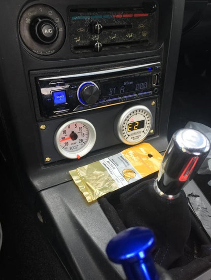 Mazda Miata NB Gauge Panel — Aftermarket Gauge Mount (1999–2005)
