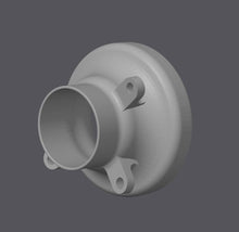 BMW E30 Intake Duct: High Beam Delete, Track/Drift Mod Black