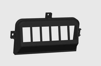 Switch Panel for Nissan Patrol Y61 – Replaces Glasses Holder – Fits ARB / Carling Style Switches