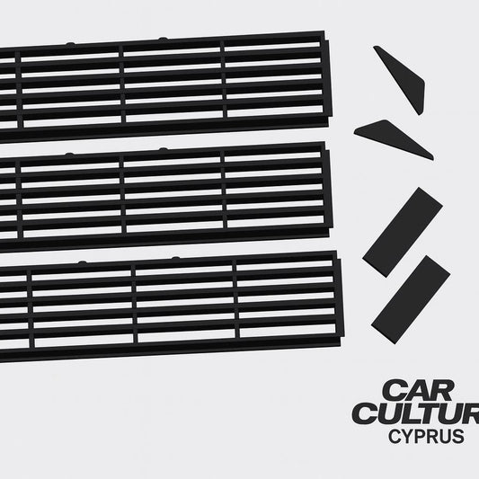 Range Rover Classic / Defender Air Intake Grille and Trim Kit, Black