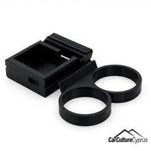 VW T2 Ashtray Replacement + Dual Cup Holder black