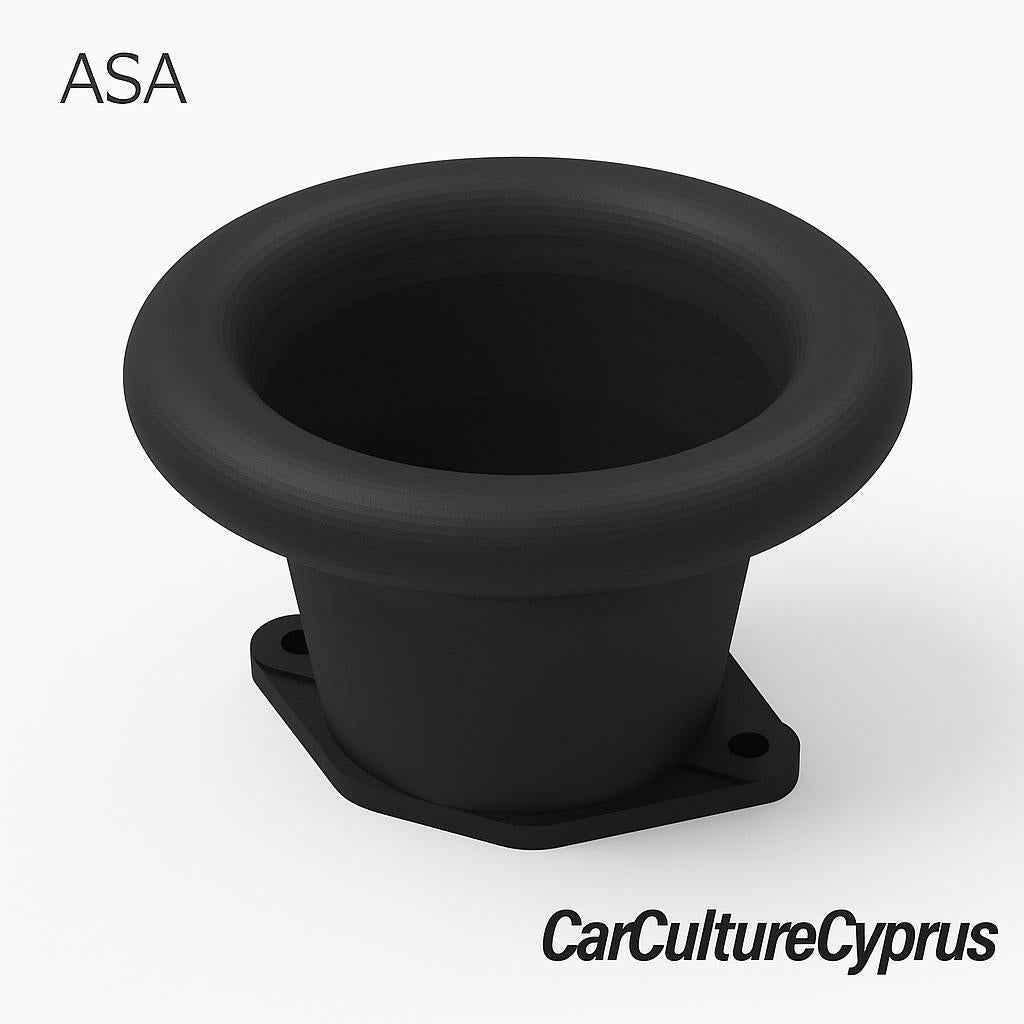 Air Funnel for Weber Dellorto Fajs 45mm Venturi | Velocity Stack | Carburetor Intake Trumpet black