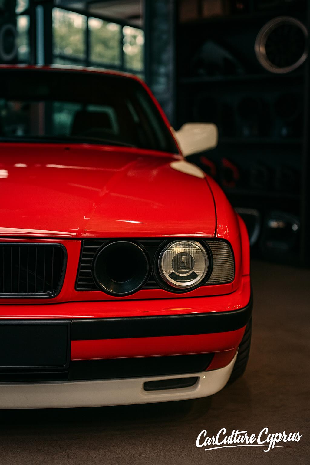 BMW E34 Headlight Intake Funnel Black | Engine Bay Cold Air Performance Upgrade