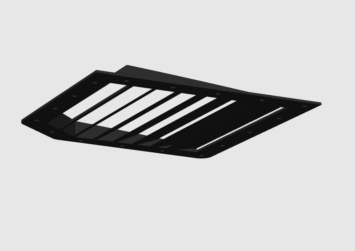 Universal Hood Vents — Optimized Airflow (Originally Designed for Nissan 350Z)