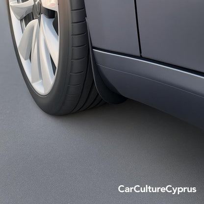 Tesla Model 3 Front Mud Guards set– Easy Install, No-Drill black