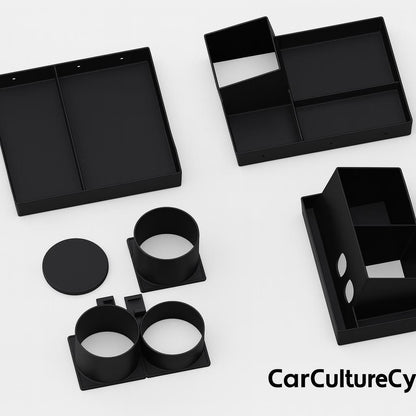 Land Cruiser 70 Series Center Tray Organizer & Cup Holders | Fits LC76 |