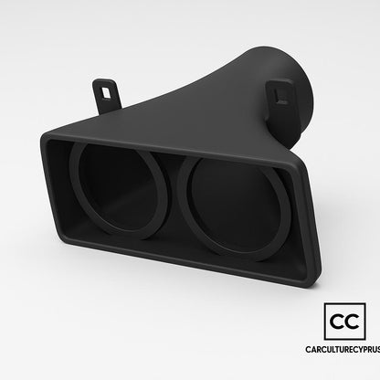 BMW E36 Cold Air Headlight Intake Black