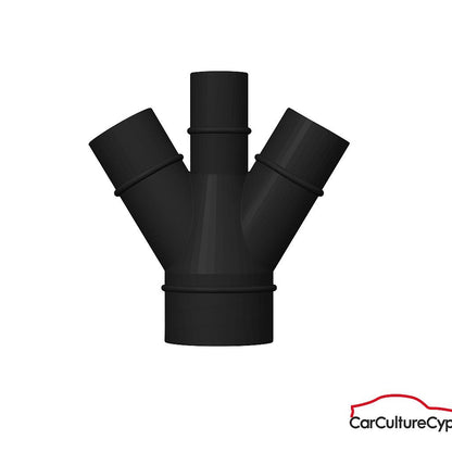 VW Beetle Air Duct Splitter | ASA Heat Resistant Replacement (1968–1979) black