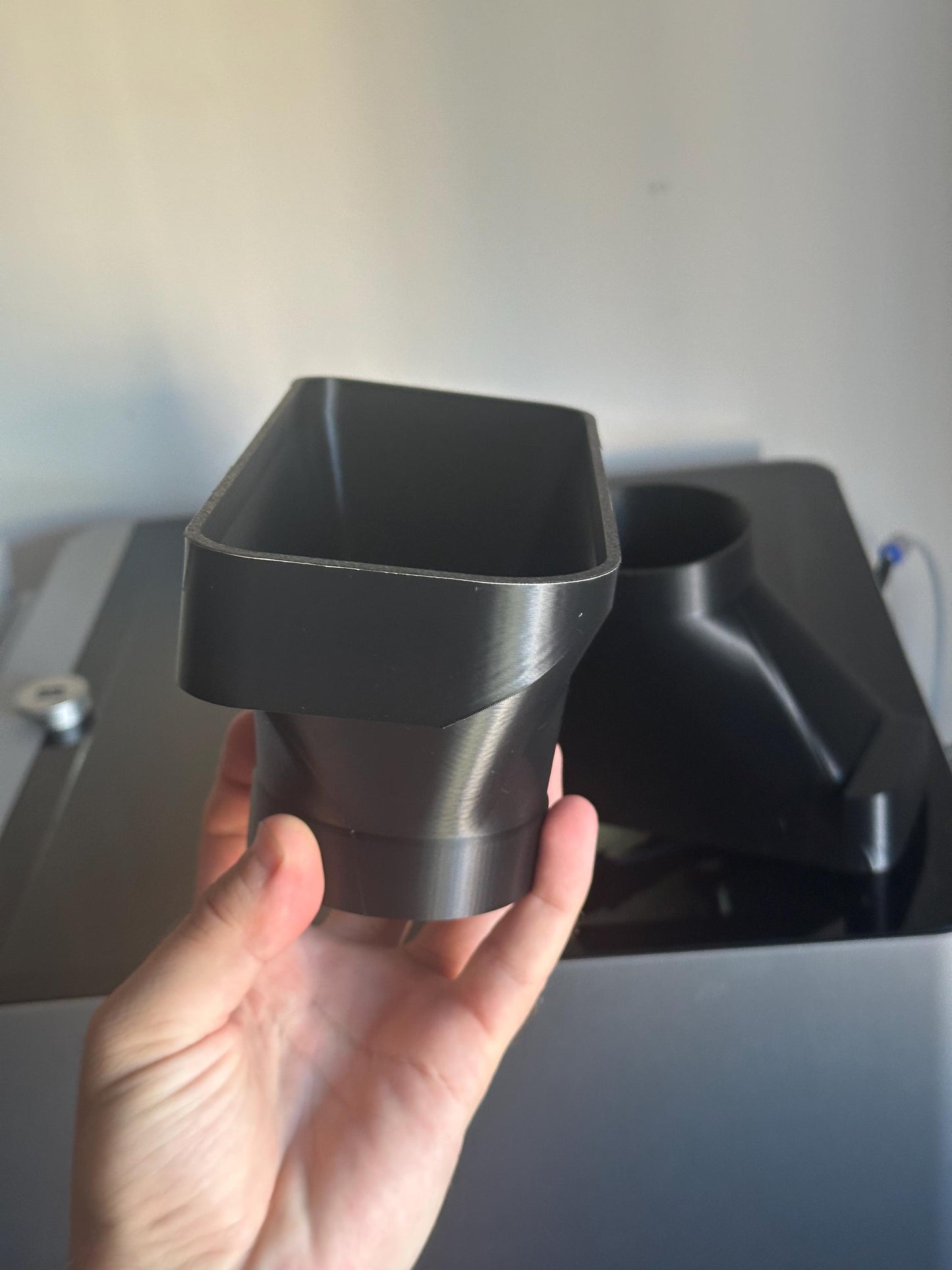 BMW E36 Fog Light Brake Duct: 3D Printed 70mm Outlet (L+R Set)