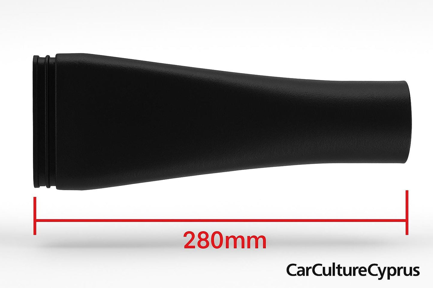 BMW E90 E91 Air Intake Hose Adapter: 75mm High-Flow Filter black