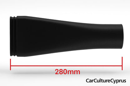 BMW E90 E91 Air Intake Hose Adapter: 75mm High-Flow Filter black