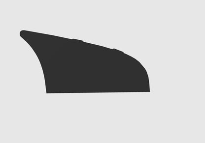 BMW E36 Center Vent Gauge Pod: 52mm/60mm Holder - Black