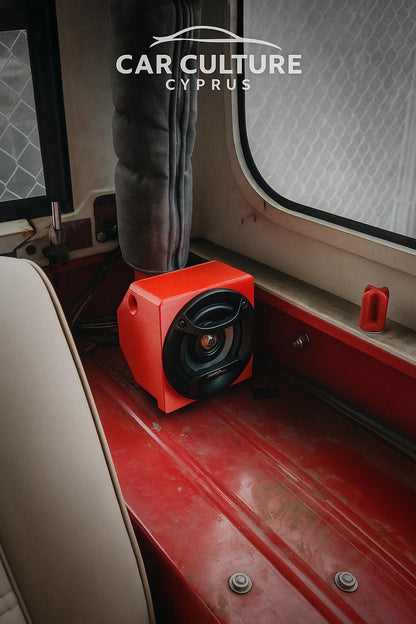 Jeep YJ Roll Bar Speaker Boxes — 4” Ported Clamp-On Mount (Set of 2)