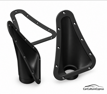 Universal Racing Air Duct Vent Pair with Marking Template – 2 Inch
