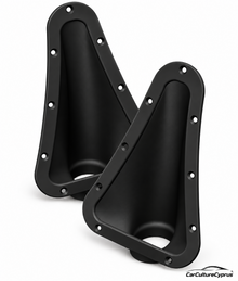 Universal Racing Air Duct Vent Pair with Marking Template – 2 Inch